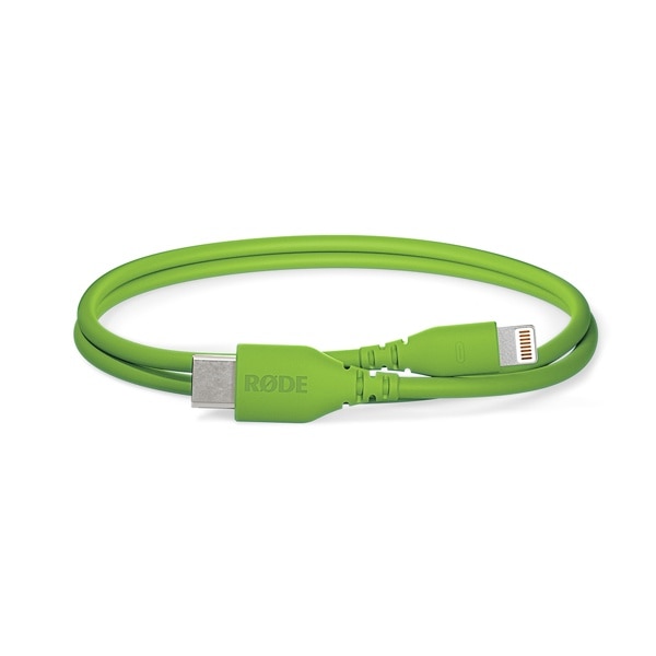 RODE(ロード) SC21 グリーン / USB-C - Lightningケーブル 30cm / SC21-G