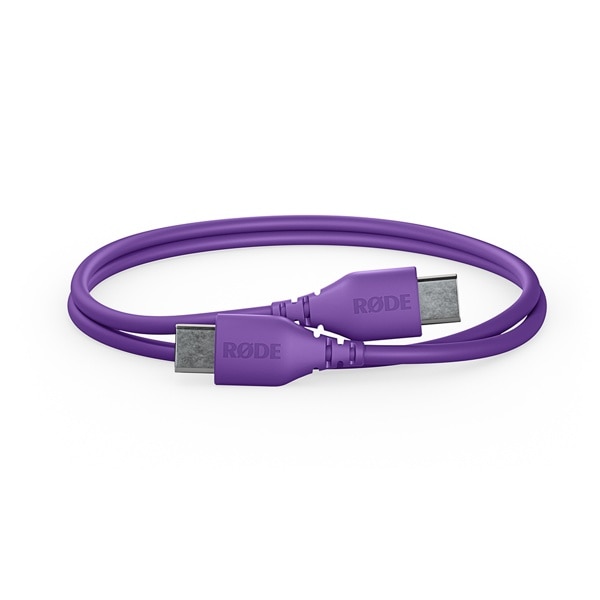 RODE(ロード) SC22 パープル / USB-C - USB-Cケーブル 30cm / SC22-PU