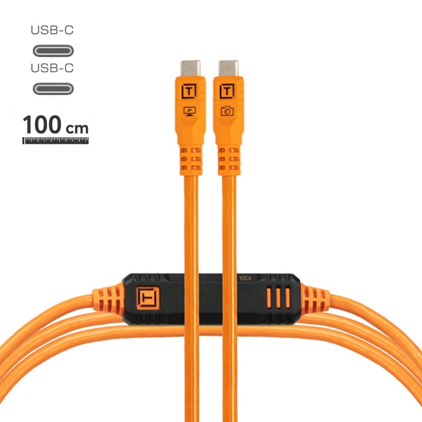 TETHER TOOLS(テザーツールズ) テザープロ オプティマ 10G USB-C ケーブル（1m） / CUC03G2B-ORG