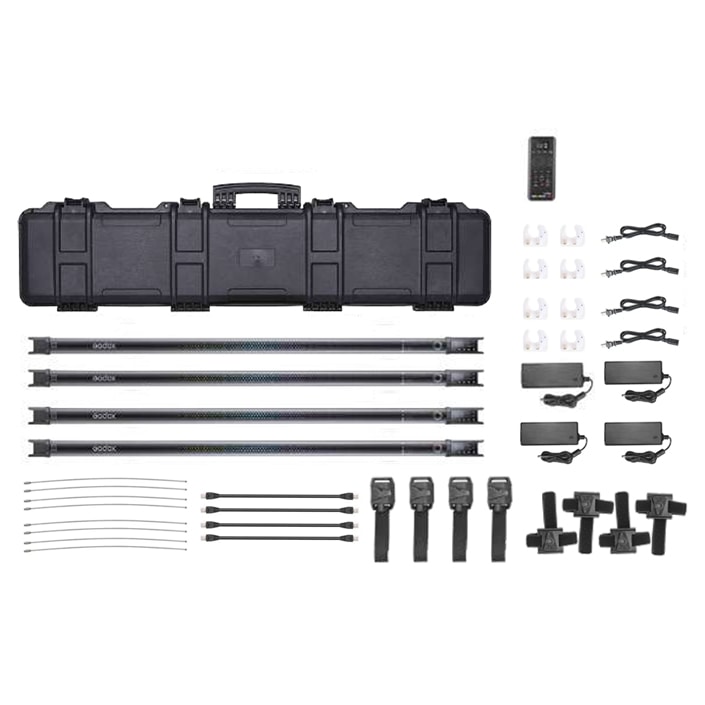 GODOX(ゴドックス) TL120 LEDチューブライト 4灯キット TL120-K4 266288