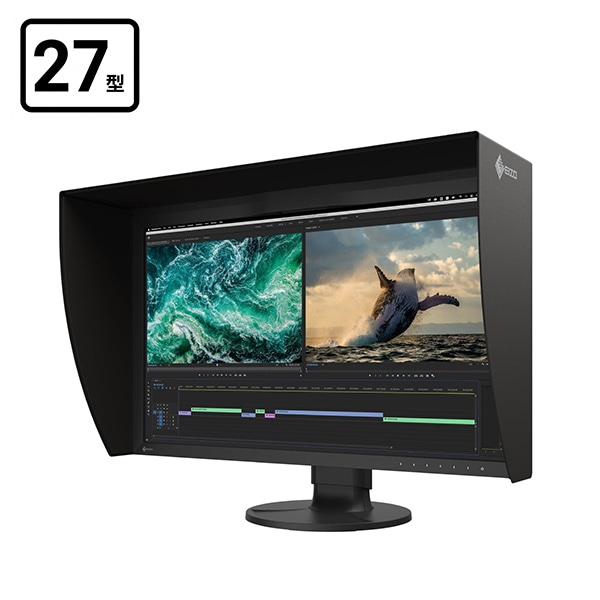 EIZO(エイゾー) ColorEdge CG2700S 27.0型液晶モニター+遮光フード同梱 CG2700S-BK