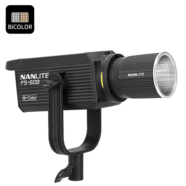 【会員価格/SALE】NANLITE(ナンライト) FS-60B バイカラー LED スポットライト 12-2044