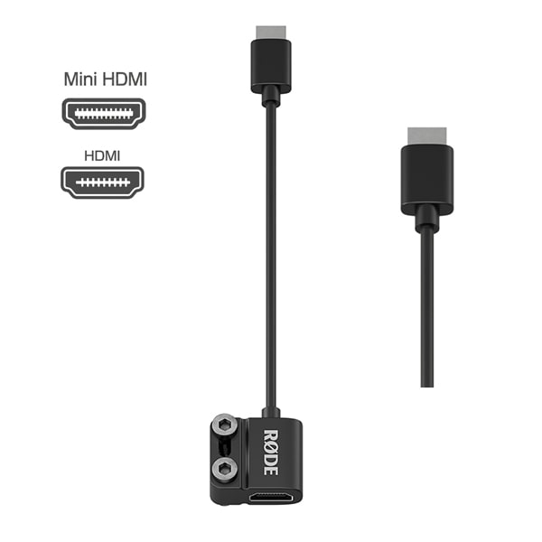 RODE(ロード) HDMI アダプターケーブル ミニHDMI - HDMI / HDMI-AFCM