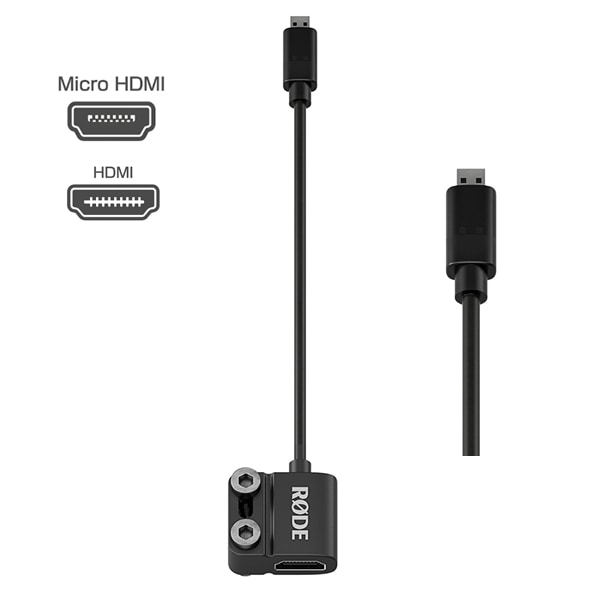 RODE(ロード) HDMI アダプターケーブル マイクロHDMI - HDMI / HDMI-AFDM