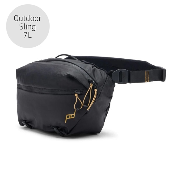 【20%OFFキャンペーン】Peak Design(ピークデザイン) アウトドア スリング 7L ブラック / BAS-7-BK-1