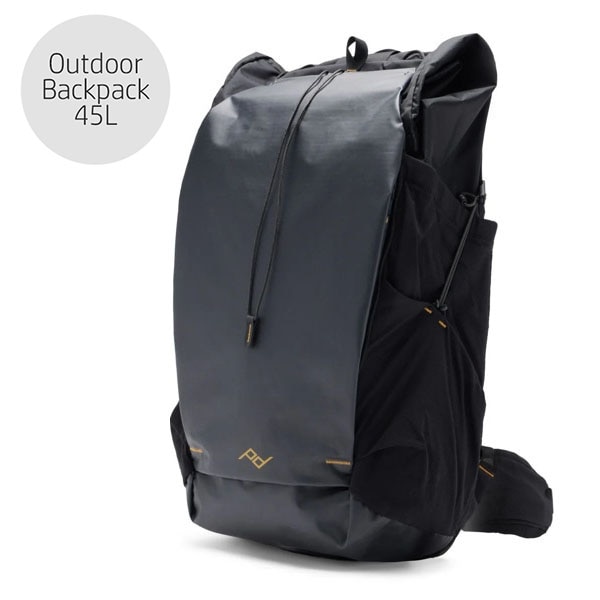 【20%OFFキャンペーン】Peak Design(ピークデザイン) アウトドア バックパック 45L ブラック / BABP-45-BK-1