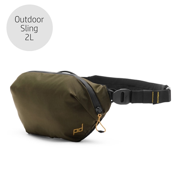 【20%OFFキャンペーン】Peak Design(ピークデザイン) アウトドア スリング 2L ケルプ / BAS-2-KP-1