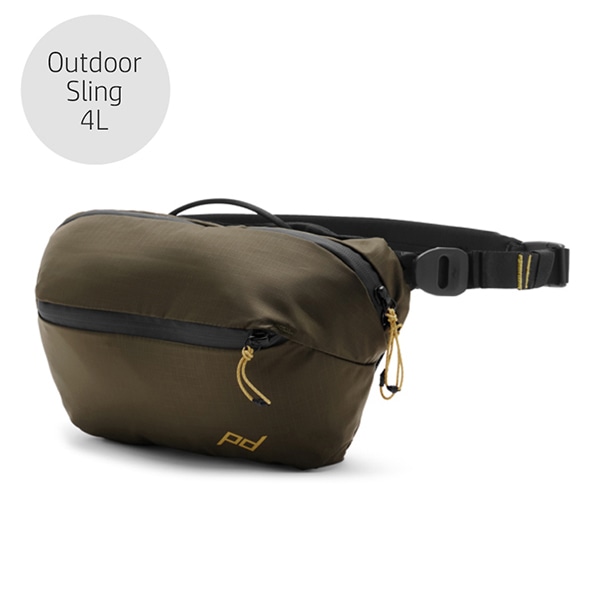 【20%OFFキャンペーン】Peak Design(ピークデザイン) アウトドア スリング 4L ケルプ / BAS-4-KP-1