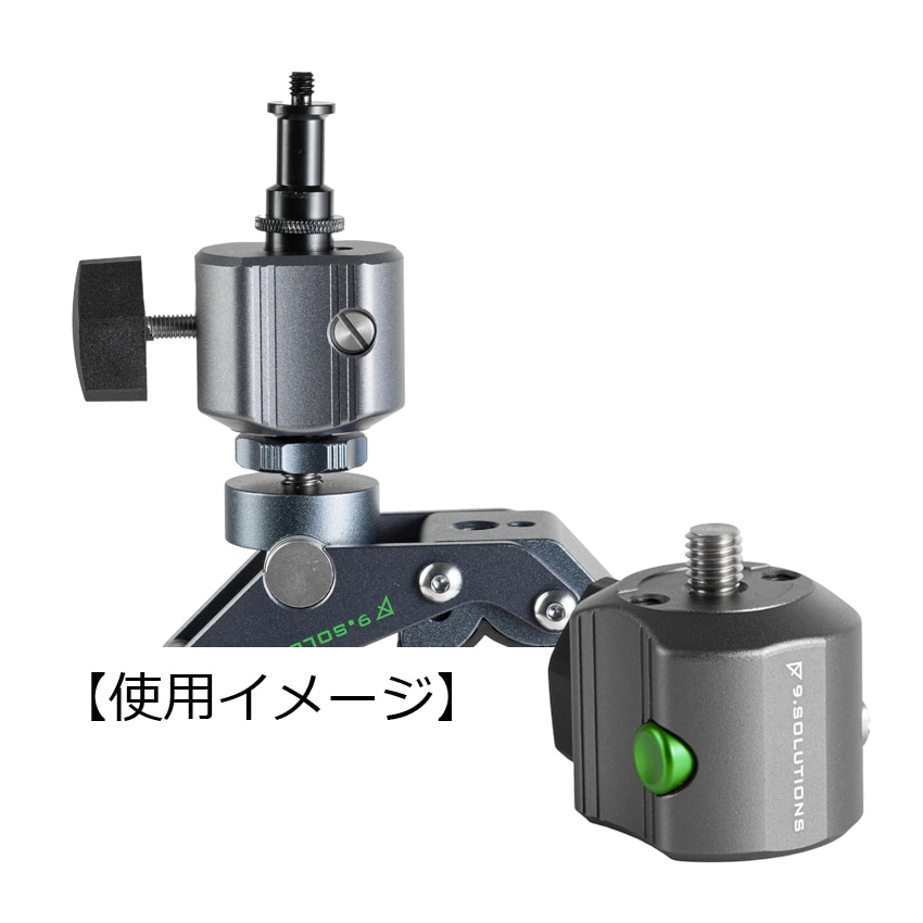 9.SOLUTIONS(9.ソリューションズ) スナップイン ソケット 3/8インチ メイル スレッド付き 9.VB5093T