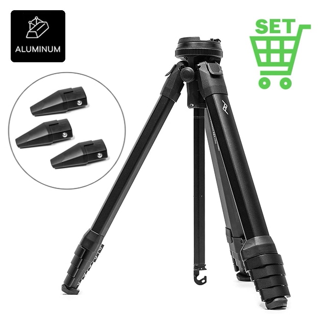 【セットキャンペーン】Peak Design(ピークデザイン) トラベル トライポッド アルミニウム+ウルトラライト コンバージョンキット CP-TRIPOD-A