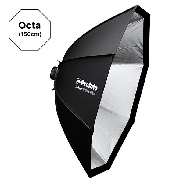 Profoto(プロフォト) ソフトボックス 5’OCTA (150cm)シルバー 201803