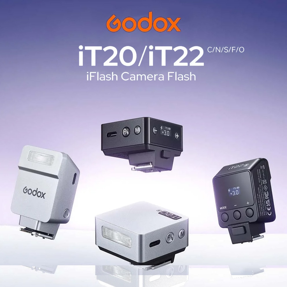 【GODOX】Godoxより待望のミニTTLフラッシュ「iT20/iT22」が登場！