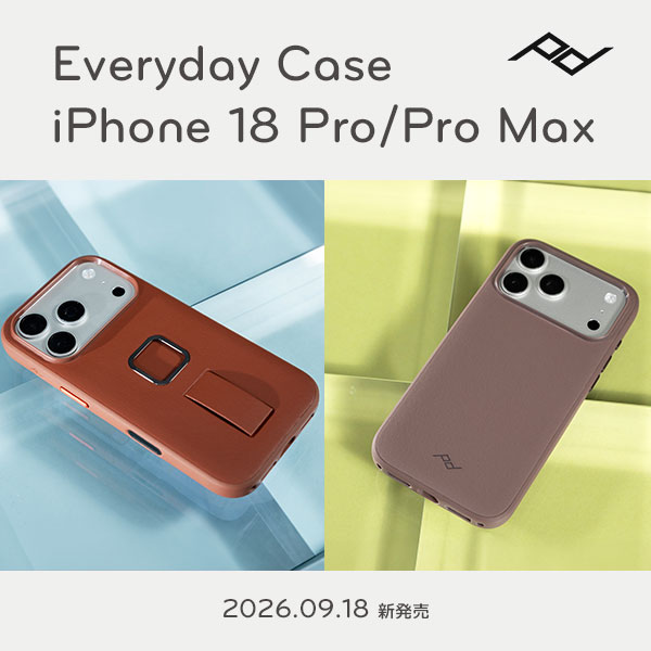 【Peak Design】操作性、保護性、装着感を兼ね備えたエブリデイ ケースに「iPhone 18 Pro / Pro Max」用が登場